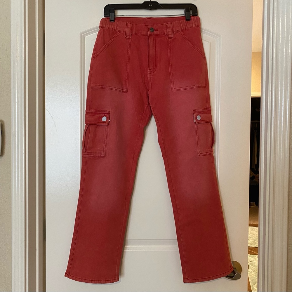 NWT Cargo Jean - Deep Red